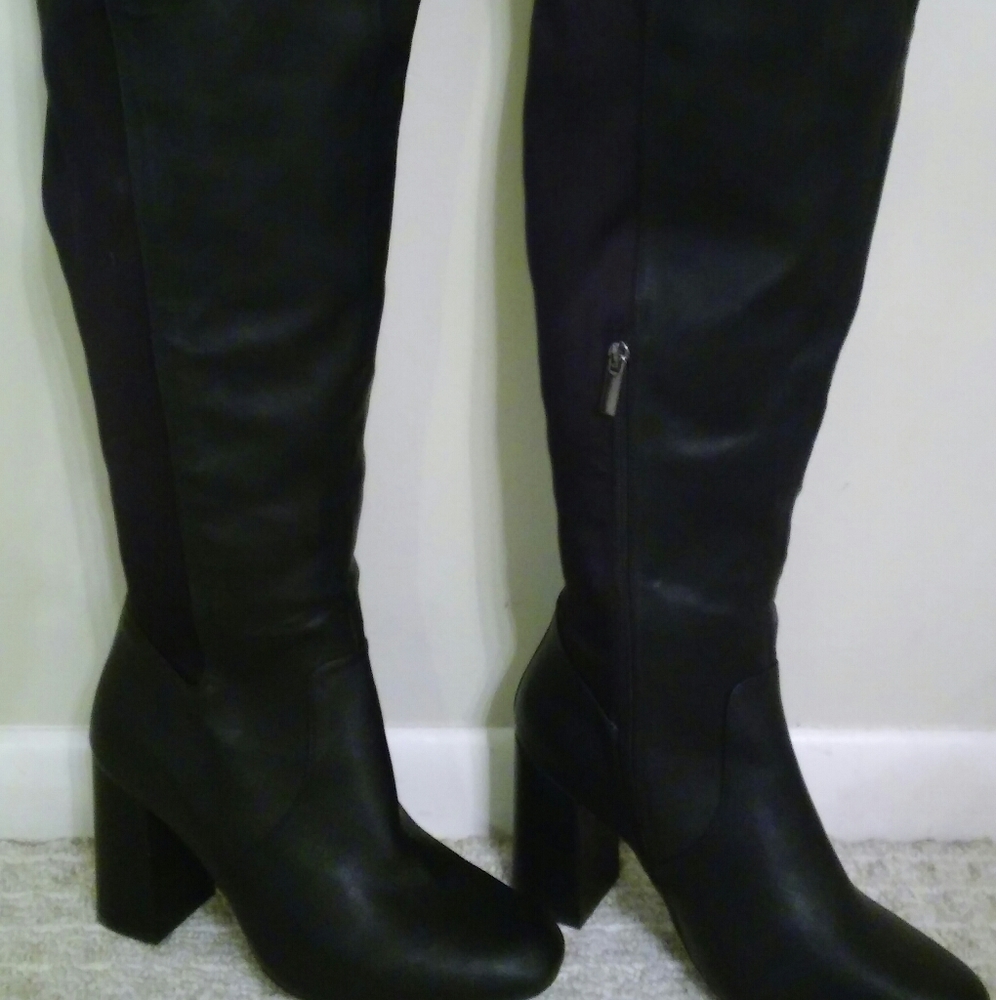 Boots....Black over the knee